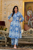 Blue Printed Palazzo Set