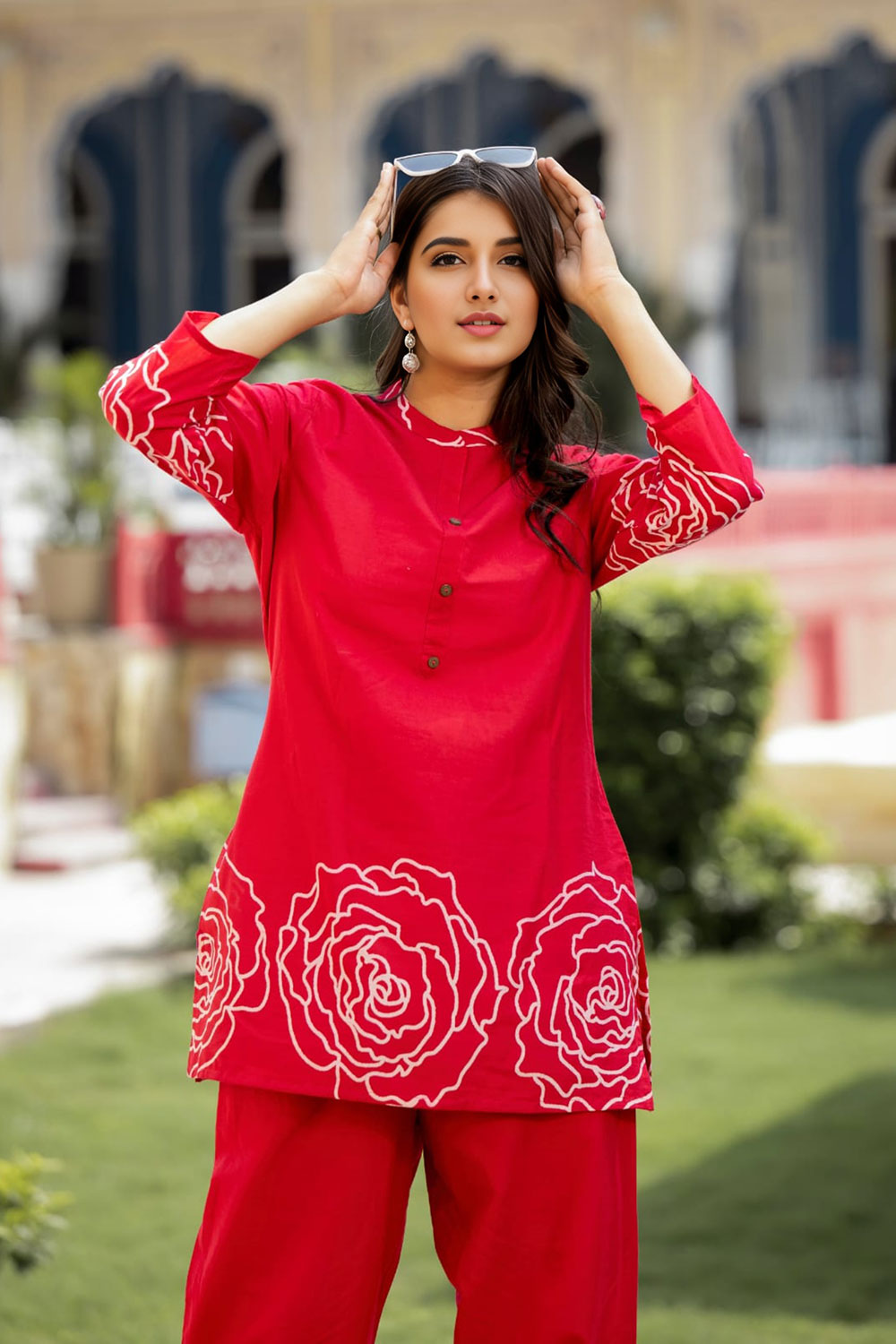 Red Co-Ord Set