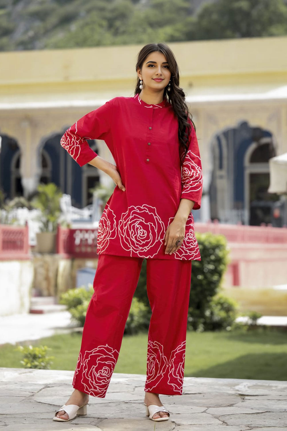Red Co-Ord Set