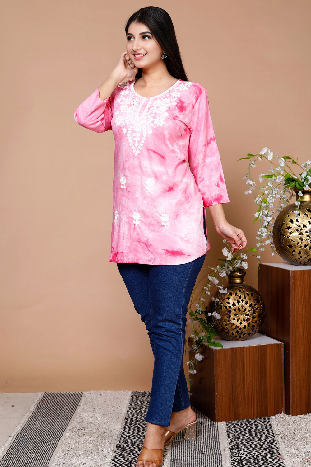 Pink Short Top